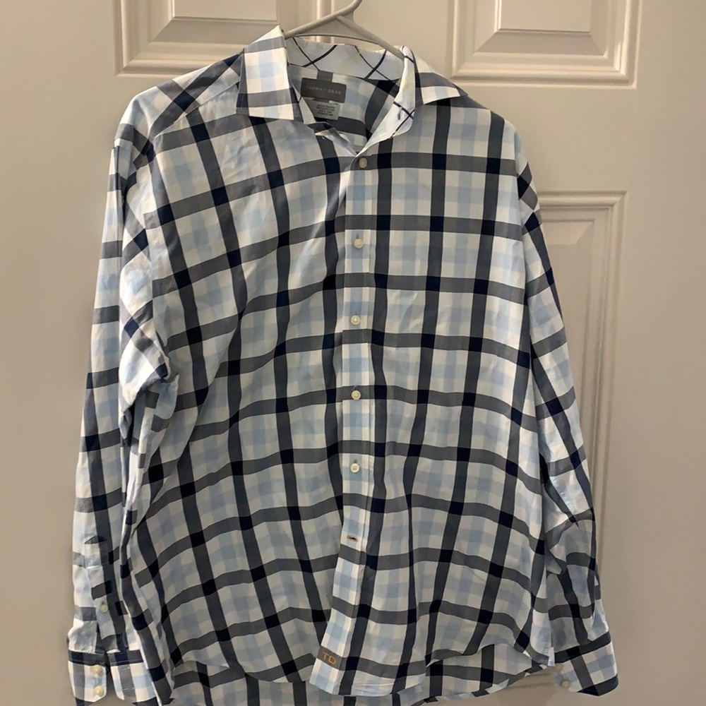 Thomas Dean large button down shirt